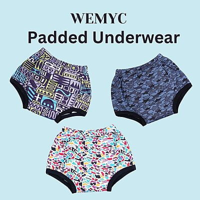 Padded Underwear - Pack of 3