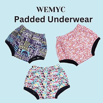 Padded Underwear - 3 Pack