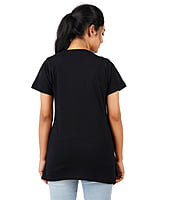 Regular Fit T Shirt -Black Regular Fit T Shirt -Black