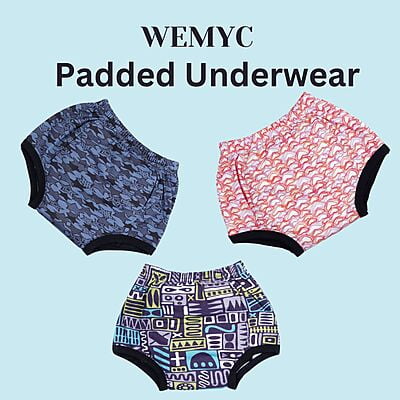 Padded Underwear - Triple Pack