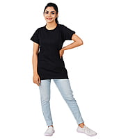 Regular Fit T Shirt -Black Regular Fit T Shirt -Black