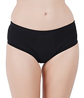 HIPSTER PERIOD PANTY - BLACK HIPSTER PERIOD PANTY - BLACK