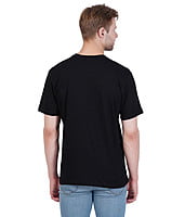 Men Oversized Fit T Shirt - Black Men Oversized Fit T Shirt - Black