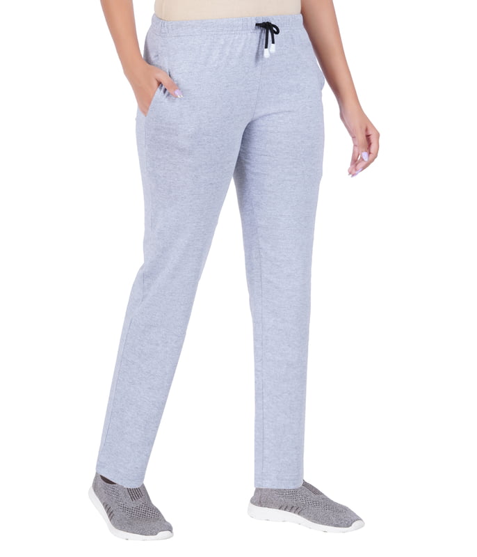 Wemyc Women's Cotton Solid Rib Track Pant Joggers | Stretchable Sports Wear Track Pant for Women Wemyc Women's Cotton Solid Rib Track Pant Joggers | Stretchable Sports Wear Track Pant for Women
