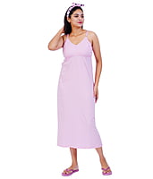 Women Cotton Maxi Seamless Bra Nighty Slip Women Cotton Maxi Seamless Bra Nighty Slip