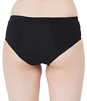 HIPSTER PERIOD PANTY - BLACK HIPSTER PERIOD PANTY - BLACK