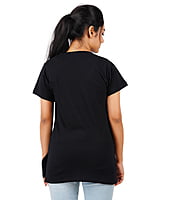 Printed Regular Fit T Shirt -Black Printed Regular Fit T Shirt -Black