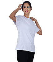 Oversized Fit T Shirt - White Oversized Fit T Shirt - White