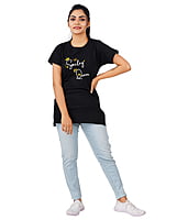 Printed Regular Fit T Shirt -Black Printed Regular Fit T Shirt -Black