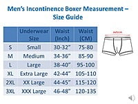 Men Incontinence - Boxer Style 1 Men Incontinence - Boxer Style 1