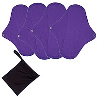 Reusable Sanitary Pad - Pack of 4 Reusable Sanitary Pad - Pack of 4